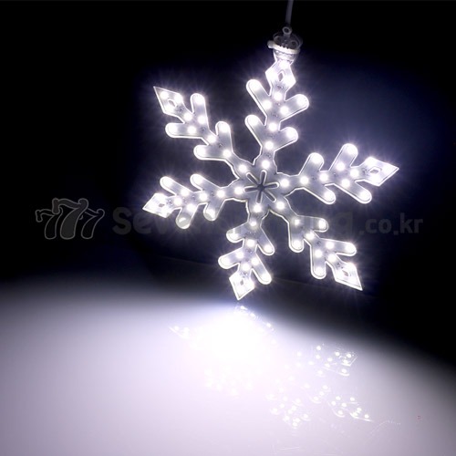 LED 눈결정/크리스마스 눈꽃 LED/크리스마스 LED조명/눈꽃 LED조명 (겨울축제, 페스티벌)/트리전구눈꽃조명_LED SNOW M220A
